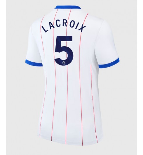 Chelsea Maxence Lacroix #5 Kolmaspaita Naisten 2026-27 Lyhythihainen Chelsea Maxence Lacroix #5 Kolmaspaita Naisten 2026-27 Lyhythihainen